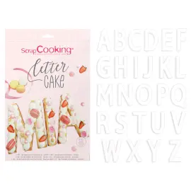 Mall till Bokstavstårta