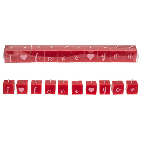 Fyrkantiga Ljus I Love You