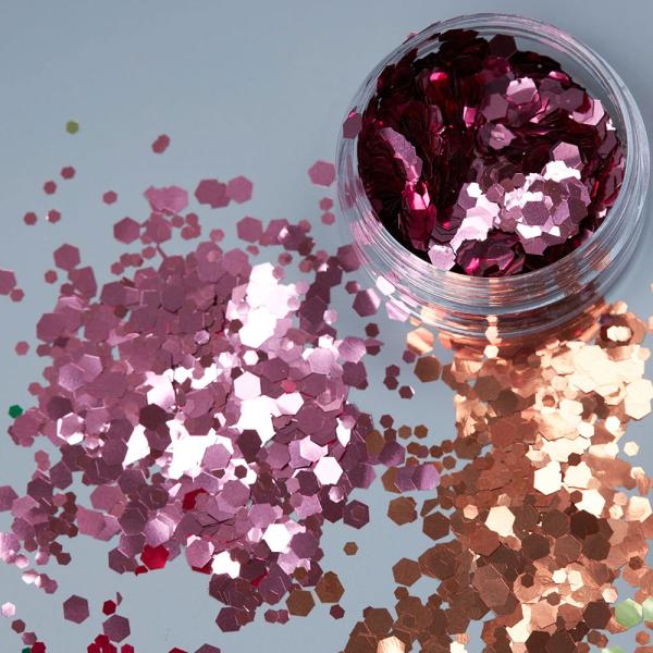 Moon Glitter Classic Chunky Glitter Rosa