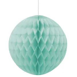 Hängande Honeycomb Boll Mintgrön