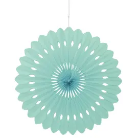 Hängande Honeycomb Solfjäder Mintgrön
