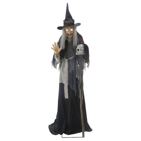 Rörlig Häxa Halloween Prop
