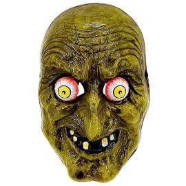 H&auml;xmask med R&ouml;rliga &Ouml;gon Gr&ouml;n