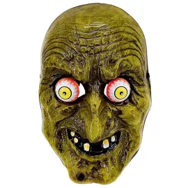H&auml;xmask med R&ouml;rliga &Ouml;gon Gr&ouml;n