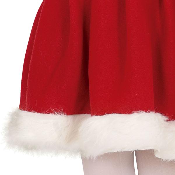 Tomtemor Juldräkt med Luva Barn