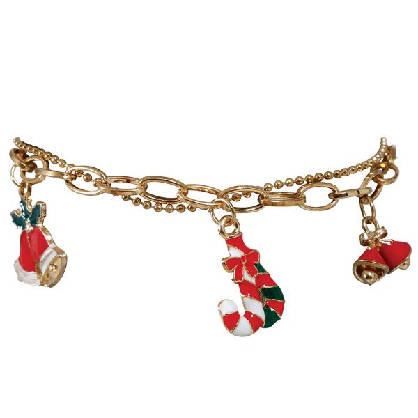 Armband med Julberlocker