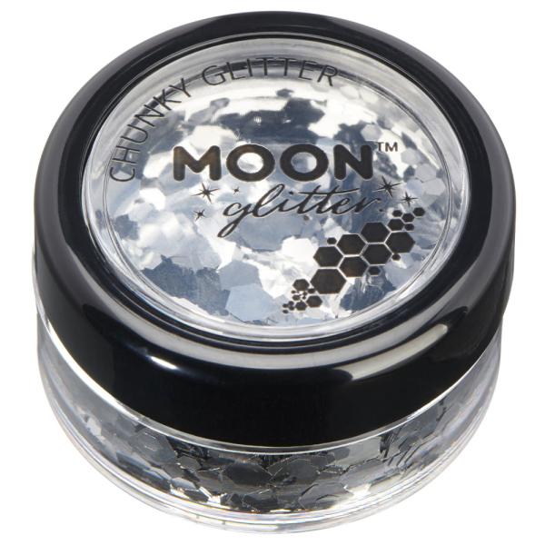 Moon Glitter Classic Chunky Glitter Silver