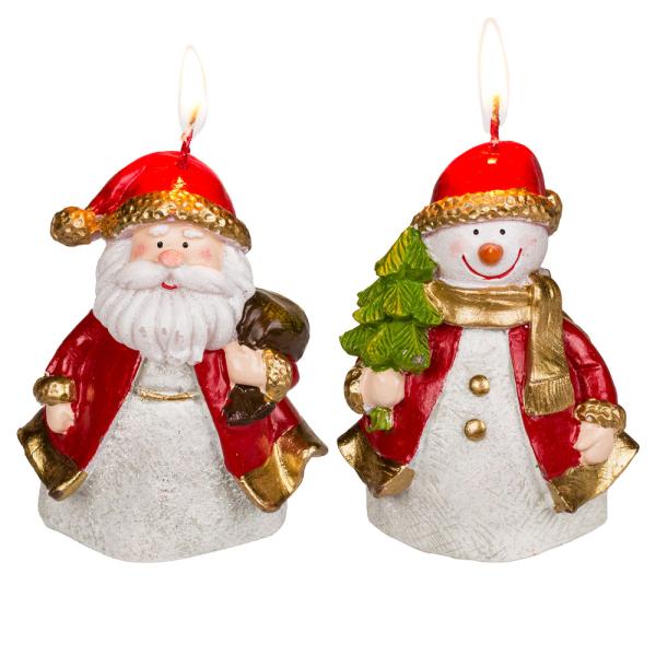 Julfigur Ljus Glitter