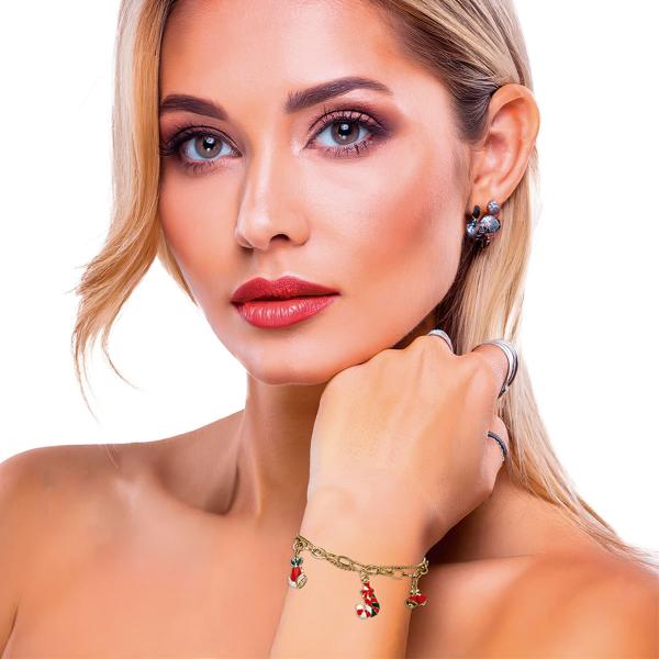 Armband med Julberlocker