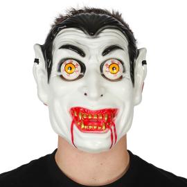 Galen Vampyrmask med Rörliga Ögon