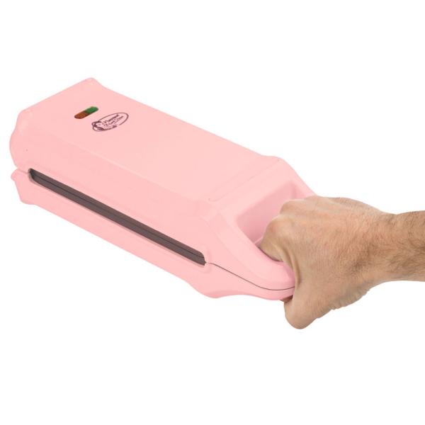 Rosa Flipover Våffeljärn