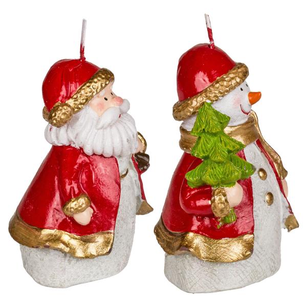 Julfigur Ljus Glitter