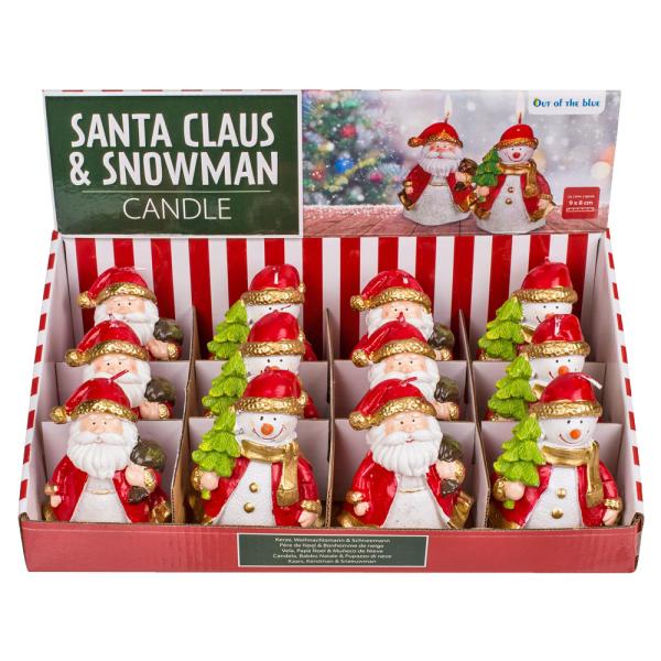 Julfigur Ljus Glitter