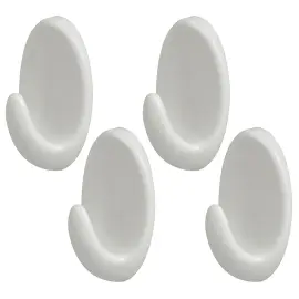 Väggkrokar Självhäftande 4-Pack