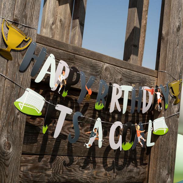 Bokstavsgirlang Fotbollskalas 1,7 m