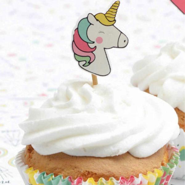 Muffinsformar & Toppers Unicorn Love & Dream