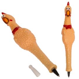Kulspetspenna Pipande Kyckling 18,5 cm