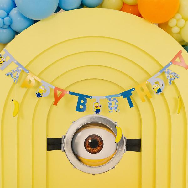 Minions Happy Birthday Girlang 153 x 50 cm