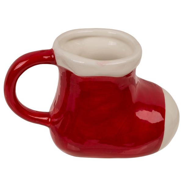 Mugg Julstövel 30 cl 14 x 9 cm