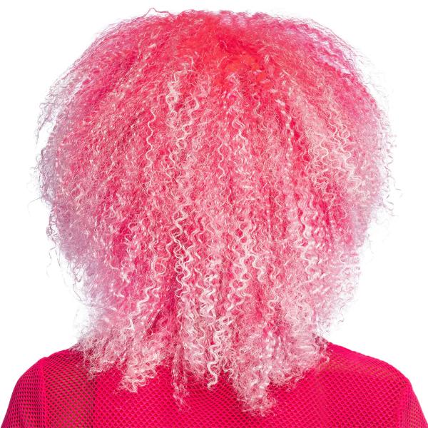 Lockig Peruk Neonrosa