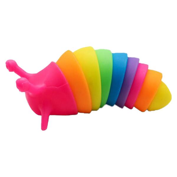 Snigel Fidget Leksak Regnbåge