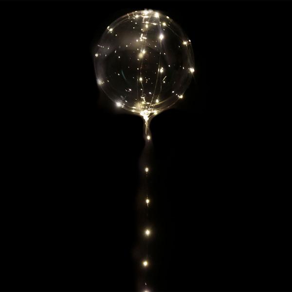 Ballong med LED Slinga