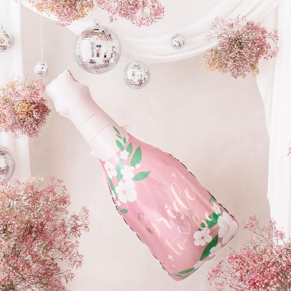 Bride To Be Ballong Champagneflaska
