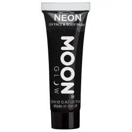Moon Glow Neon UV Kropp- & Ansiktsfärg Svart