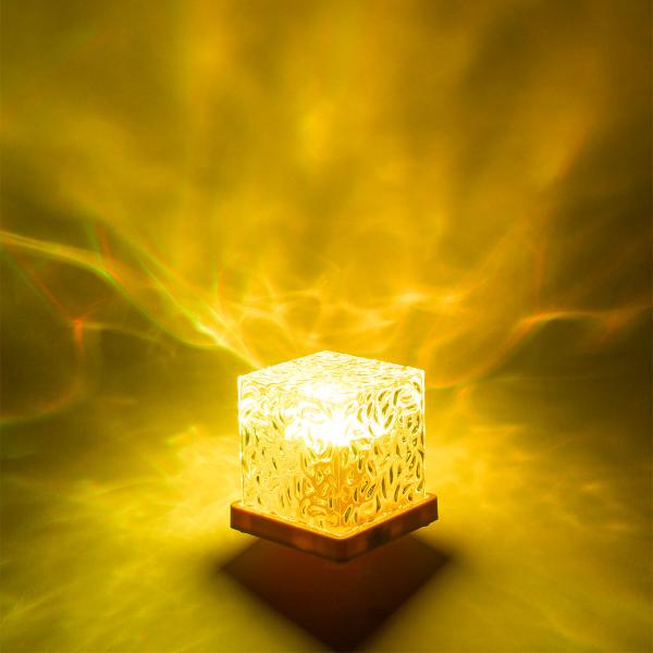 RGB LED-lampa med Vågmönster 11,5 cm