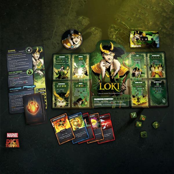 Marvel Dice Throne Spel