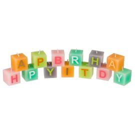 Happy Birthday Fyrkantiga Ljus