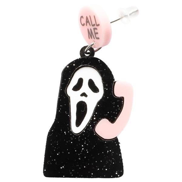 Halloween Örhängen Scream Call Me