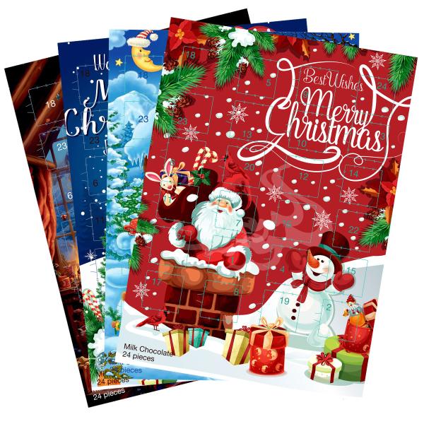 Adventskalender med Choklad