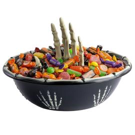 Godissk&aring;l med Skeletthand Halloween