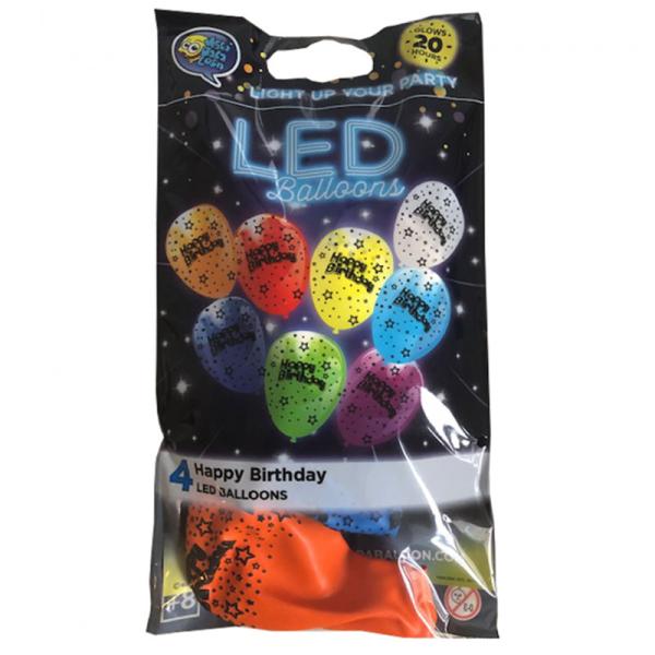 Happy Birthday LED Ballonger