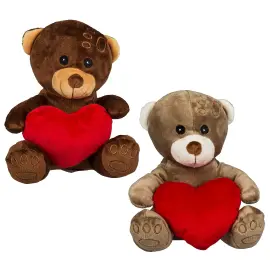 Nallebj&ouml;rn med Hj&auml;rta 18 cm