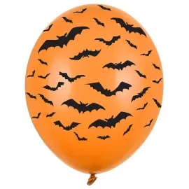 Latexballonger Fladdermöss Pastellorange