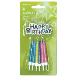 Happy Birthday Tårtljus och Tårtdekoration