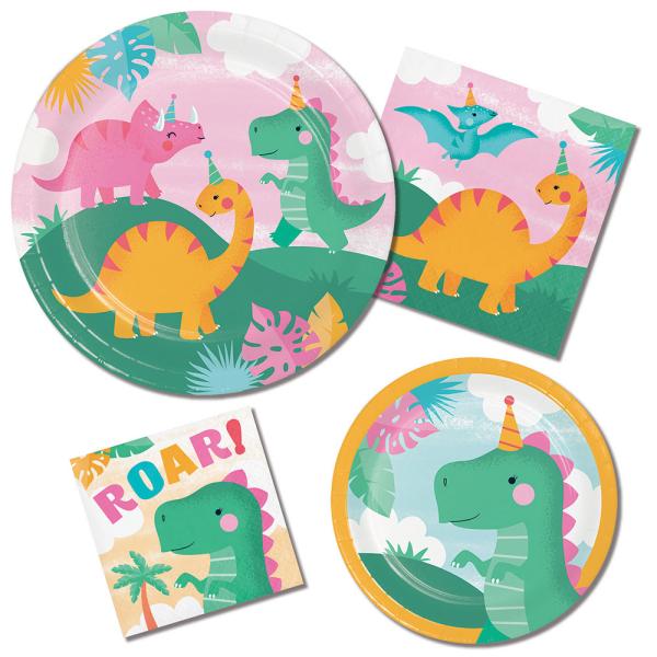 Servetter Dinosaurier Djungel 16-pack