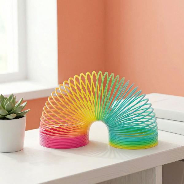 Slinky Flerfärgad 13 cm