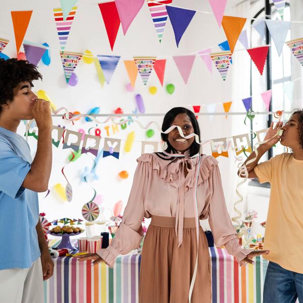 Serpentiner Blandade Färger Pastell 3-pack