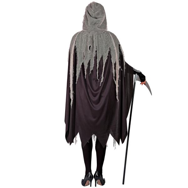 Liemannen Maskeraddräkt med Skelett Dam
