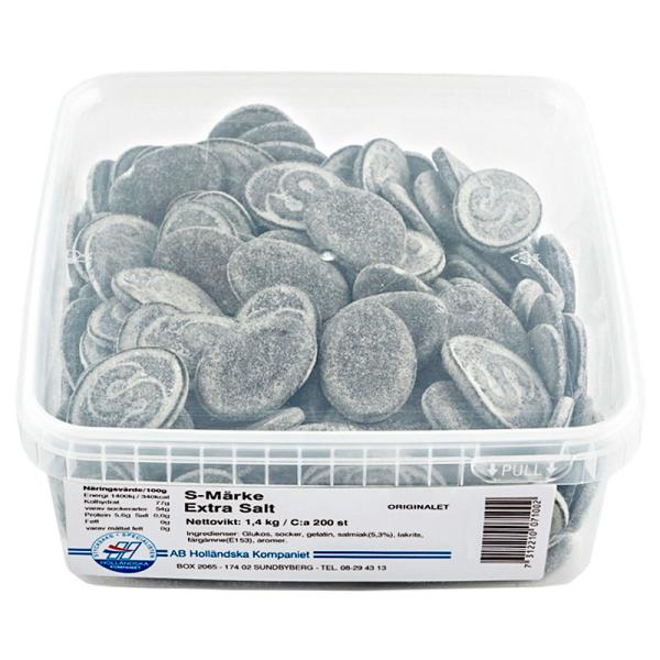 S-Märke Extra Salt Godis