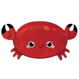 Krabba Folieballong R&ouml;d