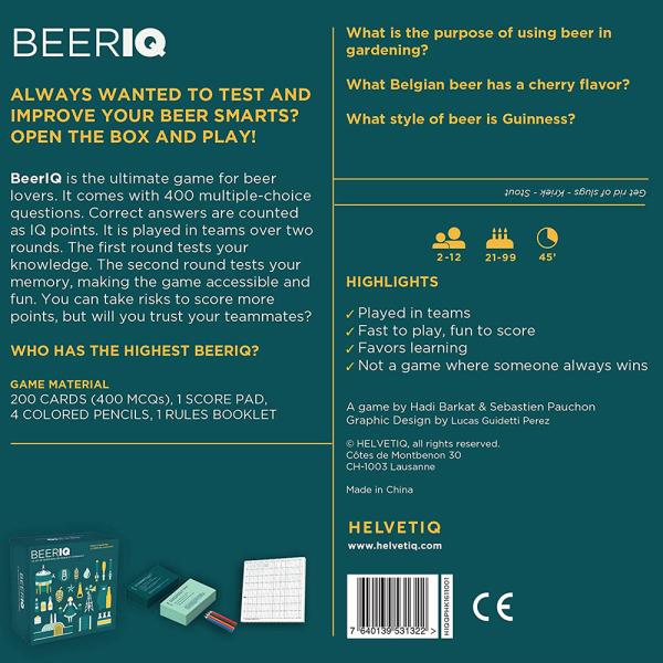 Beer IQ Öl Spel