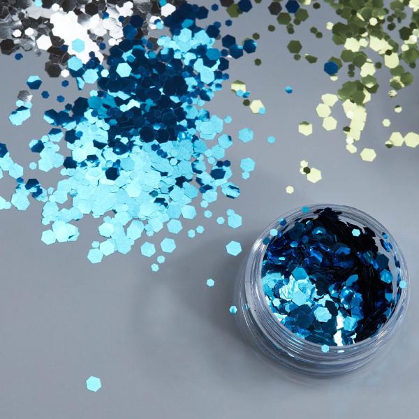 Moon Glitter Classic Chunky Glitter Blå