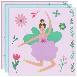 Servetter Fabulous Fairy 20-pack