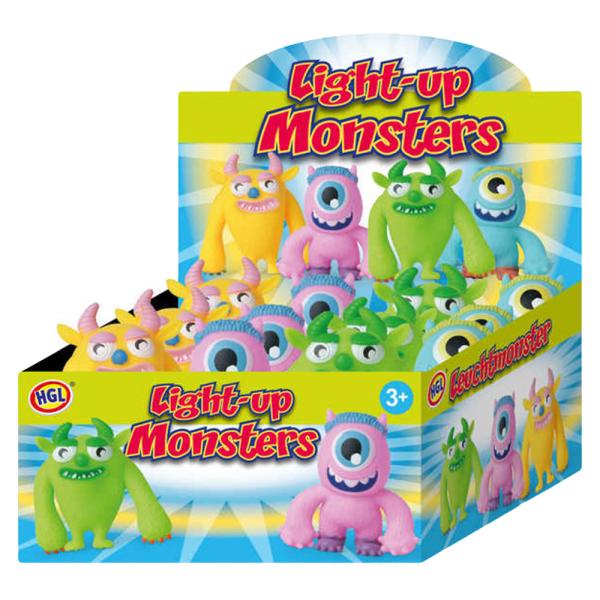 Stressleksak Blinkande Monster
