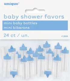 Baby Shower Nappflaska Dekorationer Boy