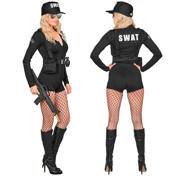 Maskeraddräkt SWAT Svart